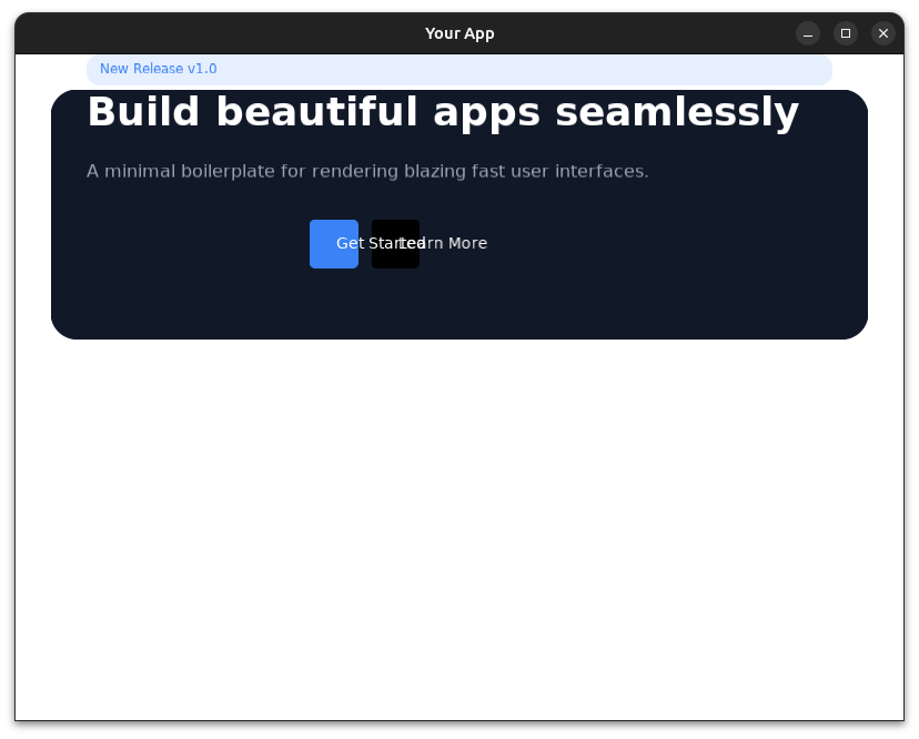 2026-05-22 — Hero buttons overlapped (bug)